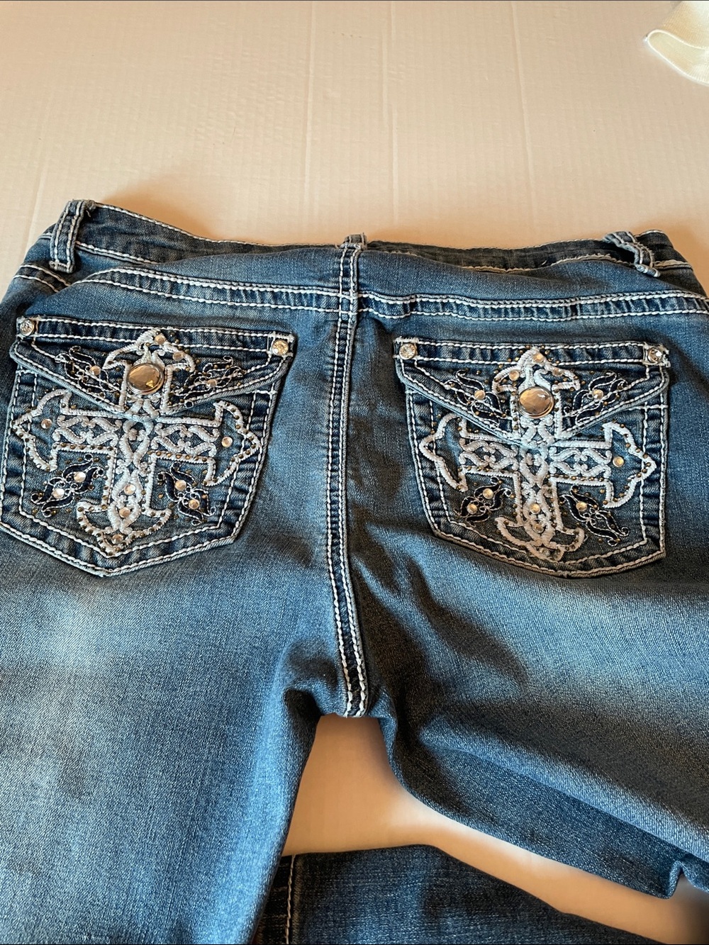 Apt. 9 Blue Denim Capri Jeans